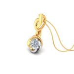 15 cents dual tone Pendant