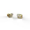 Ishi Diamonds Enchanting 18K Gold Lab Grown Diamond Stud Earrings