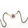 Ishi Diamond Alluring 18k Gold Lab Grown Diamond Ruby Mangalsutra