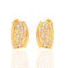Ishi Diamonds Dazzling 18K Gold Lab Grown Diamond Stud Earrings