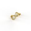 Gold Diamond Stud Earrings