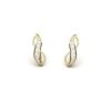 Ishi Diamonds Enchanting 18k Gold Lab Grown Diamond Cuff Earrings