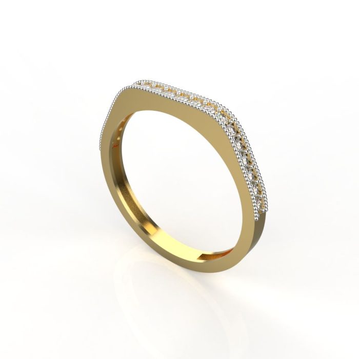 Ishi Diamonds 18k Gold Ravishing Lab Grown Diamond Ring - Image 4