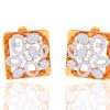 Ishi Diamonds Artistry 18K Gold 1.30 Carat Lab Grown Diamond Earrings
