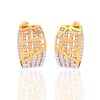 Ishi Diamonds 0.85 Carats of Perfection 18K Gold Lab Grown Diamond Stud Earrings