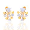 Ishi Diamonds Enthralling 18K Gold 0.51 Carat Lab Grown Diamond Earrings