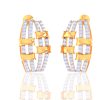 Ishi Diamonds exquisite 18K Gold 0.40 Carat Lab Grown Diamond Earrings