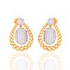 Ishi Diamonds Meticulously crafted 18K Gold 0.40 Carat Lab Grown Diamond Earrings