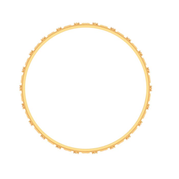 Ishi Diamonds Brilliance 18k Gold Lab Grown Diamond Bangle - Image 3