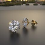 Moissanite Stud Earrings