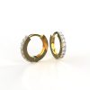 Ishi Diamonds Stunning Pair of 18K Gold 0.15 Carat Lab Grown Diamond Earrings