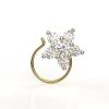 Ishi Diamonds 18k Gold Celestial Lab Grown Diamond Nosepin
