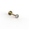 Ishi Diamonds 18k Gold 25 Cents Lab Grown Diamond NoseStuds