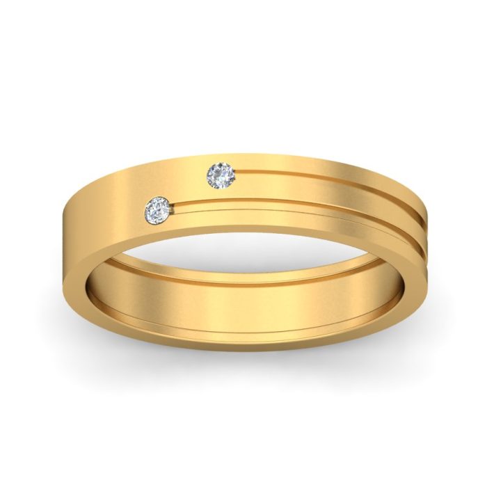 Ishi Diamonds Men's 18k Gold Lab Grown Diamond Ring - Image 2