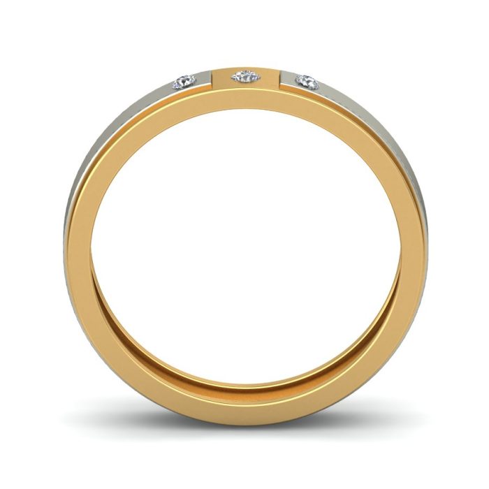 Ishi Diamonds Men's 18k Gold Lab Grown Diamond Ring - Image 3