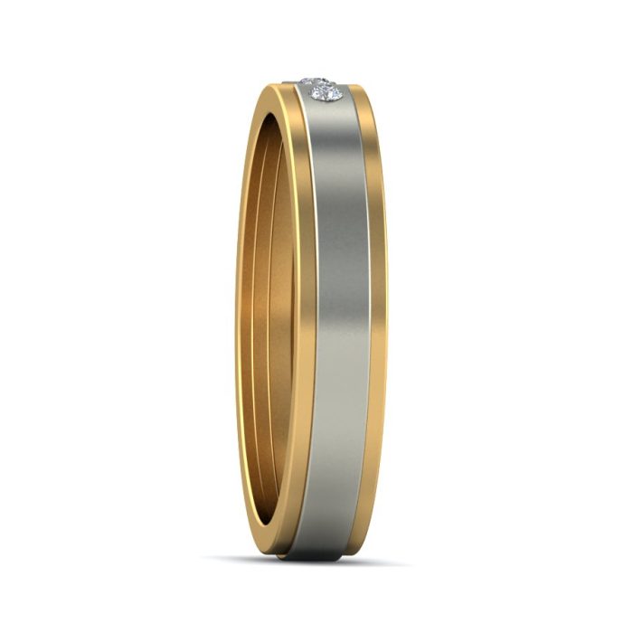 Ishi Diamonds Men's 18k Gold Lab Grown Diamond Ring - Image 5