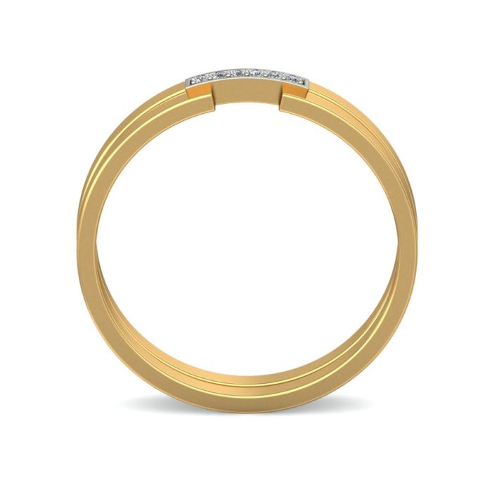 Ishi Diamonds Men's 18k Gold Lab Grown Diamond Ring - Image 3