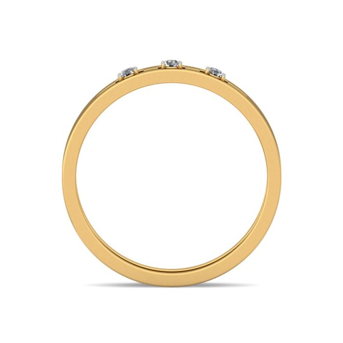 Ishi Diamonds Men's 18k Gold Lab Grown Diamond Ring - Image 3