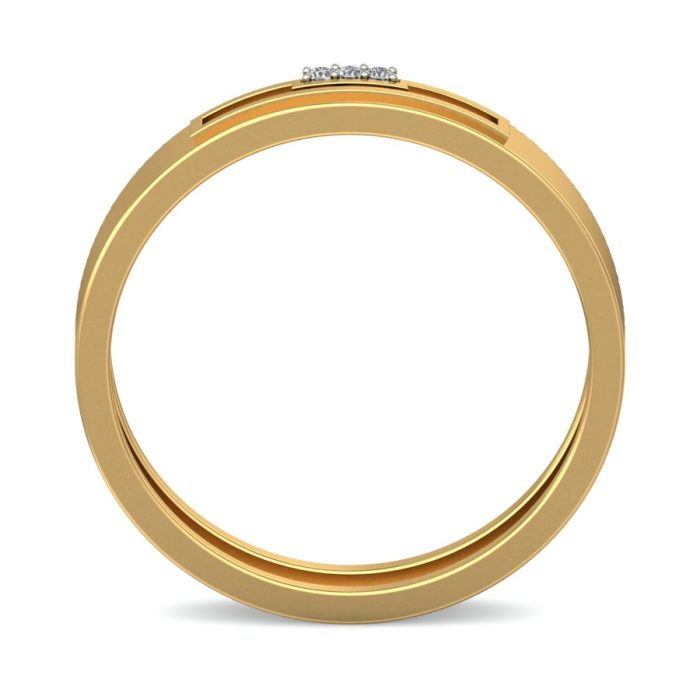 Ishi Diamonds Men's 18k Gold Lab Grown Diamond Ring - Image 3
