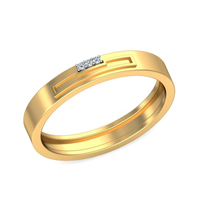 Ishi Diamonds Men's 18k Gold Lab Grown Diamond Ring - Image 4