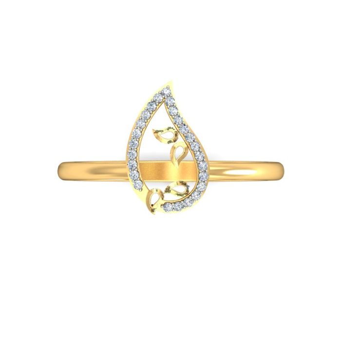 Ishi Diamonds Mesmerising 18k Gold Lab Grown Diamond Ring - Image 4