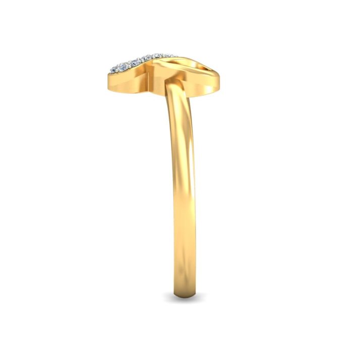 Ishi Diamonds Mesmerising 18k Gold Lab Grown Diamond Ring - Image 3