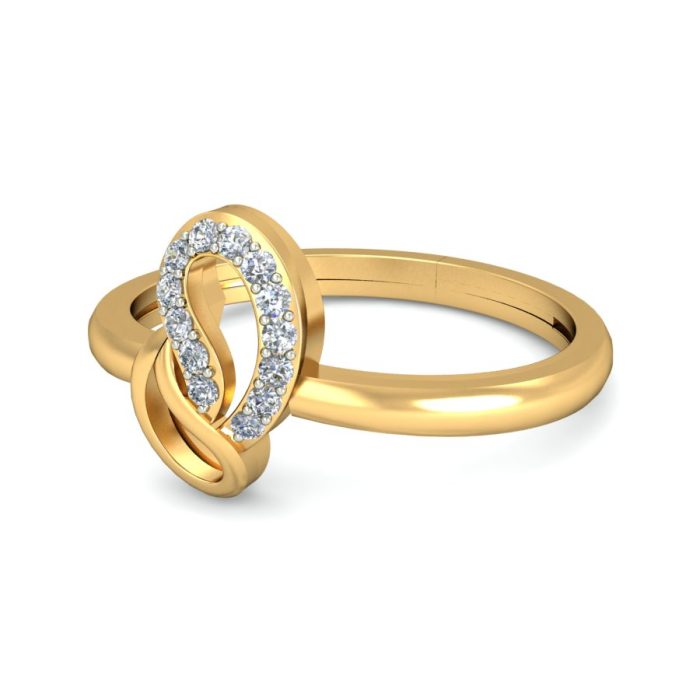Ishi Diamonds Mesmerising 18k Gold Lab Grown Diamond Ring - Image 5