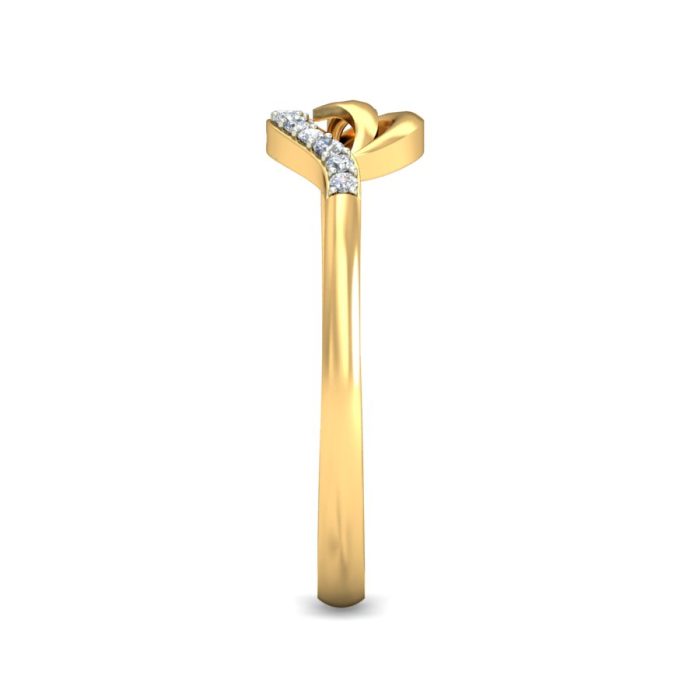 Ishi Diamonds Precious 18k Gold Lab Grown Diamond Ring - Image 4