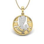 Lord Ganesha Diamond Pendant