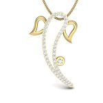 Lord Ganesha Diamond Pendant