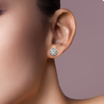 Moissanite Stud Earrings