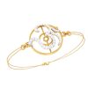 Gold and Diamond Bracelet