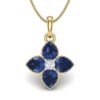 Gold Diamond Pendant