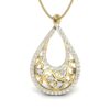 Ishi Diamonds 18k Gold Southern Fantasy Lab Grown Diamond Pendant