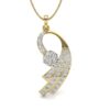 Ishi Diamonds 14k Gold Lab Grown Diamond Pendant