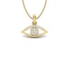 Ishi Diamonds 18k Gold Magical Eye Lab Grown DiamondPendant